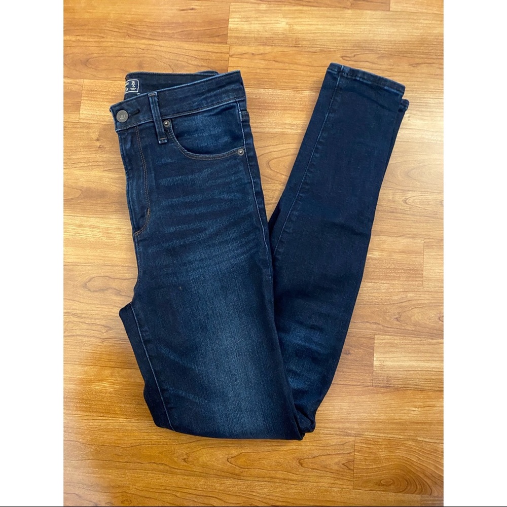 Abercrombie and Fitch High Rise Super Skinny Jeans
